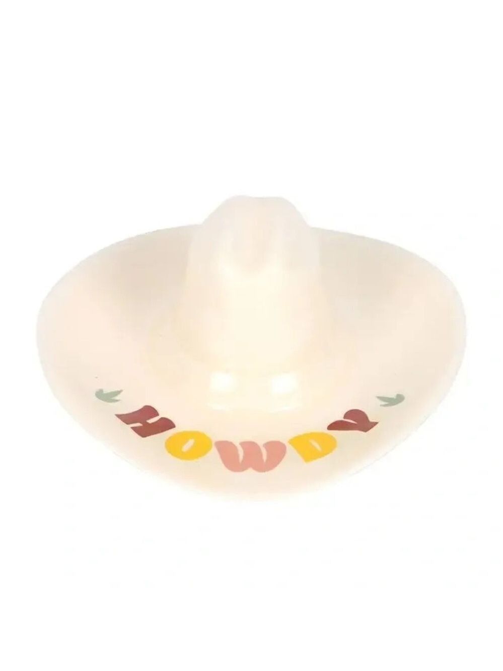 ($6) Howdy Cowboy Hat Trinket Dish - Picture 3 of 6